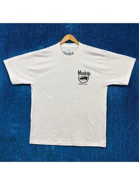 Cerveza Modelo Beer Beige T-Shirt Size Extra Large